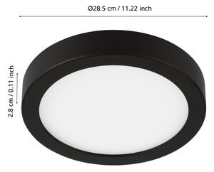 Eglo 98847 - LED Stmievateľné kúpeľňové svietidlo FUEVA-Z LED/19,5W/230V IP44