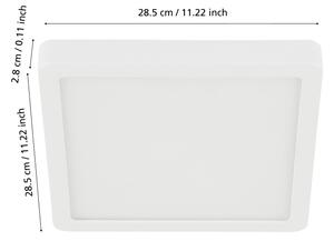 Eglo 98849 - LED stmievateľné kúpeľňové svietidlo FUEVA-Z LED/19,5W/230V IP44