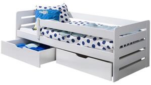 Detská posteľ so zábranou 80x180 COCHEM - biela