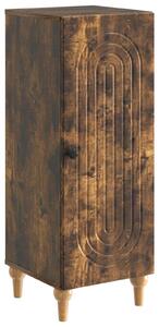 Servírovacia skriňa Dymový dub 33 x 34,5 x 90 cm