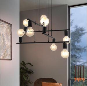 Eglo 98909 - Luster na lanku MEZZANA 8xE27/40W/230V