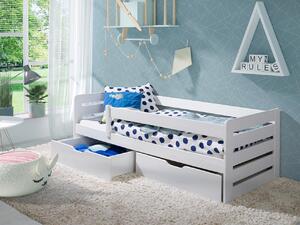 Detská posteľ so zábranou 80x180 COCHEM - biela