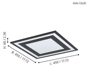 Eglo 99038 - LED Stropné svietidlo SAVATARILA LED/24W/230V