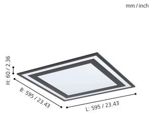 Eglo 99039 - LED Stropné svietidlo SAVATARILA LED/36W/230V