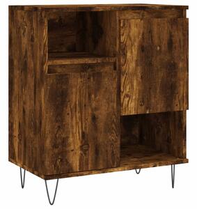 Komoda dymový dub 60x35x70 cm spracované drevo