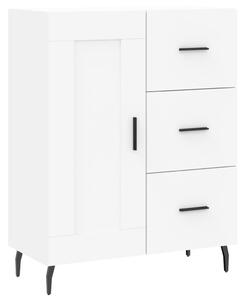 Komoda biela 69,5x34x90 cm kompozitné drevo