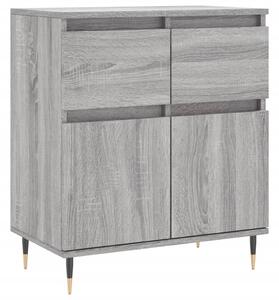 Komoda sivý dub sonoma 60x35x70 cm spracované drevo