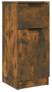 Komoda dymový dub 30x30x70 cm spracované drevo