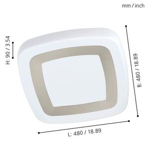 Eglo 99109 - LED Stropné svietidlo RUIDERA LED/22W/230V