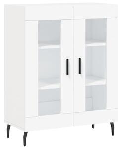 Komoda biela 69,5x34x90 cm kompozitné drevo