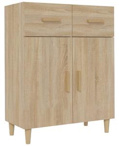 Komoda dub sonoma 69,5x34x89 cm spracované drevo