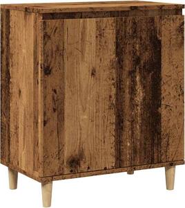 Komoda staré drevo 60x35x70 cm spracované drevo