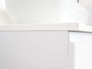 Kúpeľňový nábytok HUDE 2 - biely + sifón ZDARMA