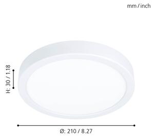 Eglo 99258 - LED stmievateľné stropné svietidlo FUEVA 5 LED/16,5W/230V
