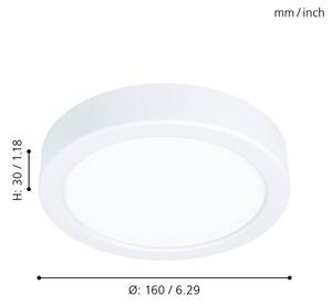 Eglo 99225 - LED stropné svietidlo FUEVA 5 LED/10,5W/230V