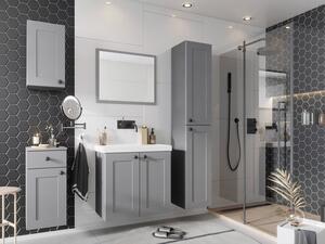 Kúpeľňový nábytok s umývadlom SYKE 1 - šedý + sifón ZDARMA