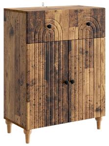 Servírovacia skriňa so zásuvkou Staré drevo 66 x 34,5 x 90 cm