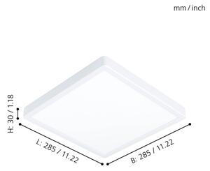Eglo 99248 - LED stropné svietidlo FUEVA 5 LED/20W/230V