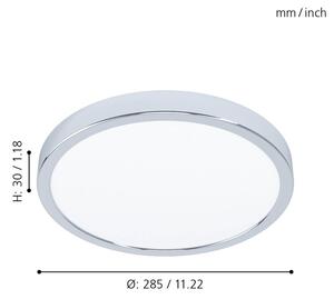 Eglo 99266 - LED Kúpeľňové stropné svietidlo FUEVA 5 LED/20W/230V IP44