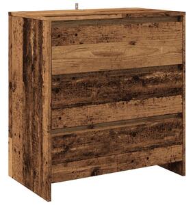 Komoda staré drevo 70x41x75 cm spracované drevo