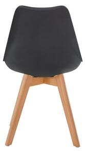 IDEA nábytok Jedálenská stolička QUATRO čierna