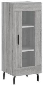 Komoda sivý dub sonoma 34,5x34x90 cm spracované drevo