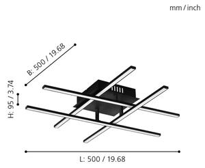 Eglo 99316 - LED Stropné svietidlo LASANA LED/5,2W/230V