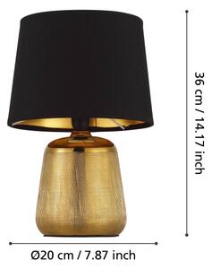 Eglo 99331 - Stolná lampa MANALBA 1xE14/40W/230V