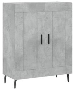 Komoda betónovo sivá 69,5x34x90 cm kompozitné drevo