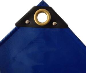 Modrá plachta z PVC 650 g/m² 2 x 3 m (6m²)