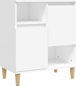 Komoda biela 60x35x70 cm spracované drevo