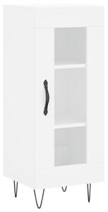 Komoda biela 34,5x34x90 cm spracované drevo