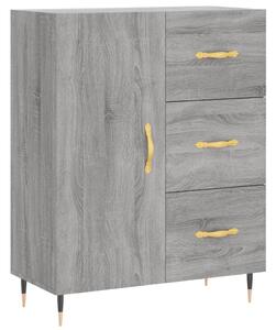 Komoda sivý dub sonoma 69,5x34x90 cm kompozitné drevo