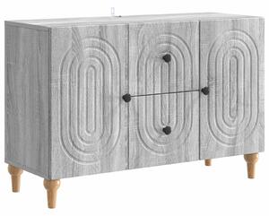 TV skrinka Sivá sonoma 89 x 34,5 x 60 cm Kompozitné drevo