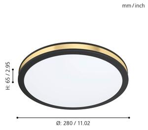 Eglo 99406 - LED Stropné svietidlo PESCAITO LED/11W/230V