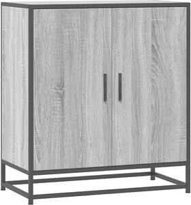 Komoda sivá sonoma 68x35x76 cm kompozitné drevo a kov
