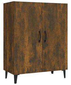 Komoda dymový dub 70x34x90 cm spracované drevo
