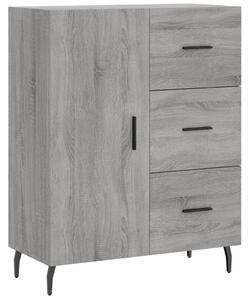 Komoda sivý dub sonoma 69,5x34x90 cm kompozitné drevo