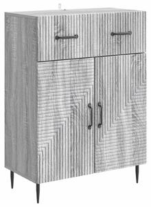 Servírovacia skriňa so zásuvkou Sivá sonoma 66 x 34,5 x 89,5 cm
