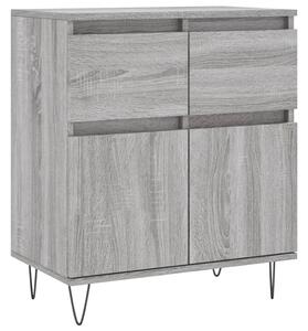 Komoda sivý dub sonoma 60x35x70 cm spracované drevo