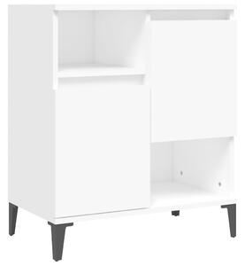 Komoda biela 60x35x70 cm spracované drevo
