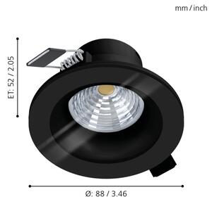 Eglo 99494 - LED Stmievateľné kúpeľňové svietidlo SALABATE LED/6W/230V 4000K IP44