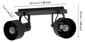 Eglo 99518 - Bodové svietidlo CASIBARE 2xE27/28W/230V