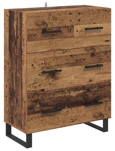 Servírovacia skriňa so zásuvkou Staré drevo 69,5 x 34 x 90 cm