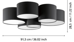 Eglo 99509 - Stropné svietidlo PASTORE 6xE27/40W/230V