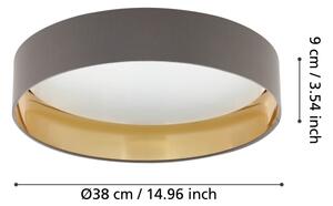 Eglo 99542 - LED Stropné svietidlo MASERLO LED/24W/230V