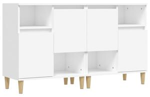Komoda 2 ks biela 60x35x70 cm spracované drevo