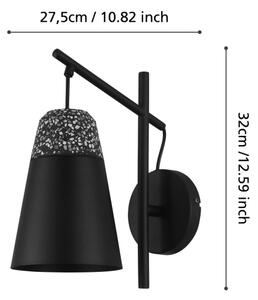 Eglo 99546 - Nástenné svietidlo CANTERRAS 1xE27/40W/230V
