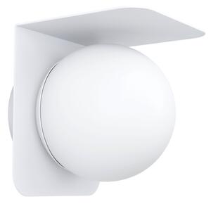 Eglo 99582 - Vonkajšie nástenné svietidlo CORRIENTES 1xE27/15W/230V IP44 biela