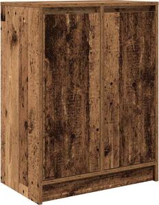 Komoda staré drevo 57x34x76 cm kompozitné drevo